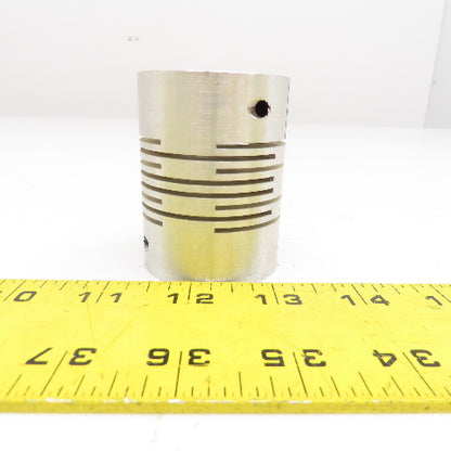 3/4" Flexible Aluminum Shaft Coupling 2-1/2" Long