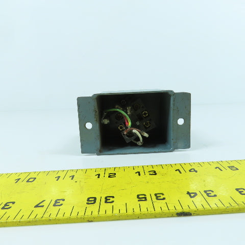 Telemecanique ZB2-BE102 400V Push Pull Mushroom Head E-Stop Switch W/ Mount