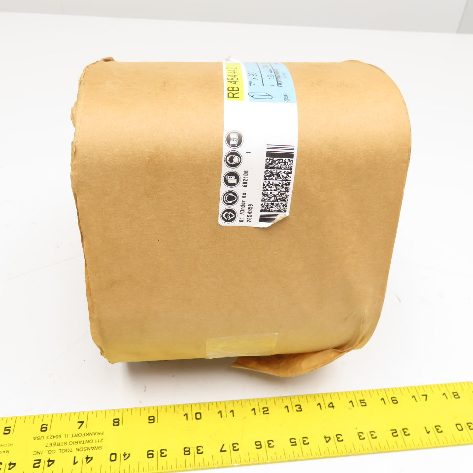 Hermes Abrasives RB 484 44 Z 7" x 93" Abrasive Sanding Belt 120 Grit Lot Of 10