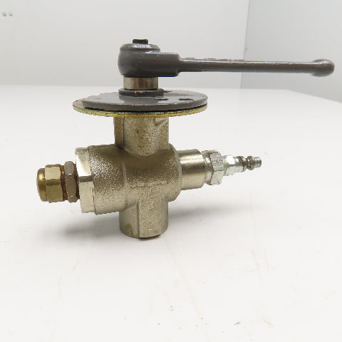 Legris 1/2" NPT Quick Exhaust Valve Nickel Plated Brass