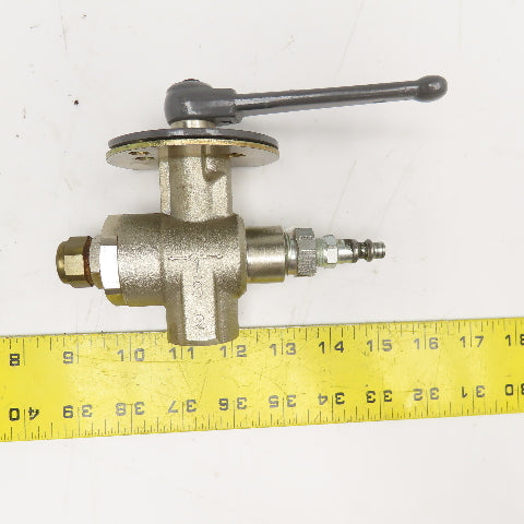 Legris 1/2" NPT Quick Exhaust Valve Nickel Plated Brass
