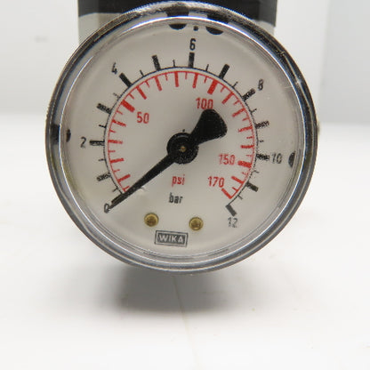 Camozzi C1238-R00 3/8" NPT Pressure Regulator 0.5-10 Bar