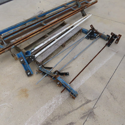 Gorbel 250LB Ceiling Mount Bridge Crane 96" Bridge 138" Run 11' Travel W/Hangers