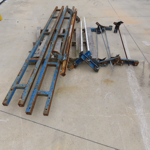 Gorbel 250LB Ceiling Mount Bridge Crane 96" Bridge 138" Run 11' Travel W/Hangers