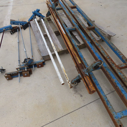 Gorbel 250LB Ceiling Mount Bridge Crane 96" Bridge 138" Run 11' Travel W/Hangers