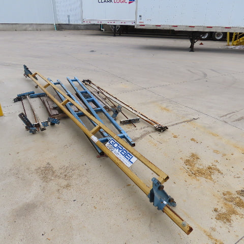 Gorbel 250LB Ceiling Mount Bridge Crane 212" Bridge 138" Run 11' Travel W/Hanger