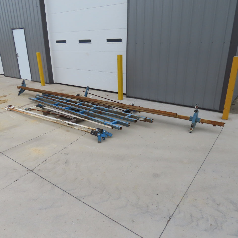 Gorbel 250LB Ceiling Mount Bridge Crane 212" Bridge 138" Run 11' Travel W/Hanger