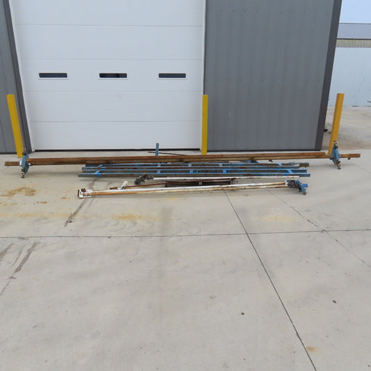 Gorbel 250LB Ceiling Mount Bridge Crane 212" Bridge 138" Run 11' Travel W/Hanger