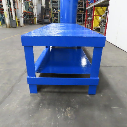 120" x 36" W Welding Layout Fabrication Jig Table 3/8" Thick Steel Top 31" Tall