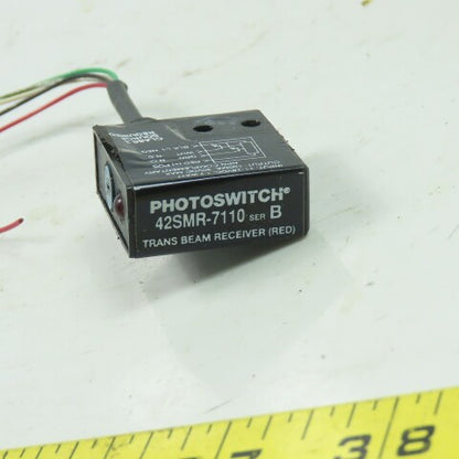 Allen Bradley 42SMR-7110 Ser. B PhotoSwitch Trans Beam Receiver