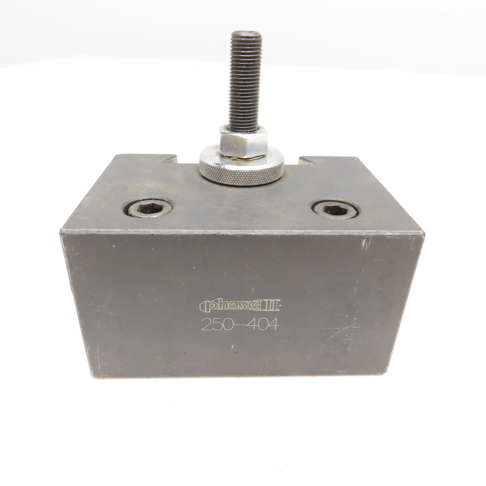 Phase II 250-404 Lathe Tool Post Holder 1-1/4" Bar