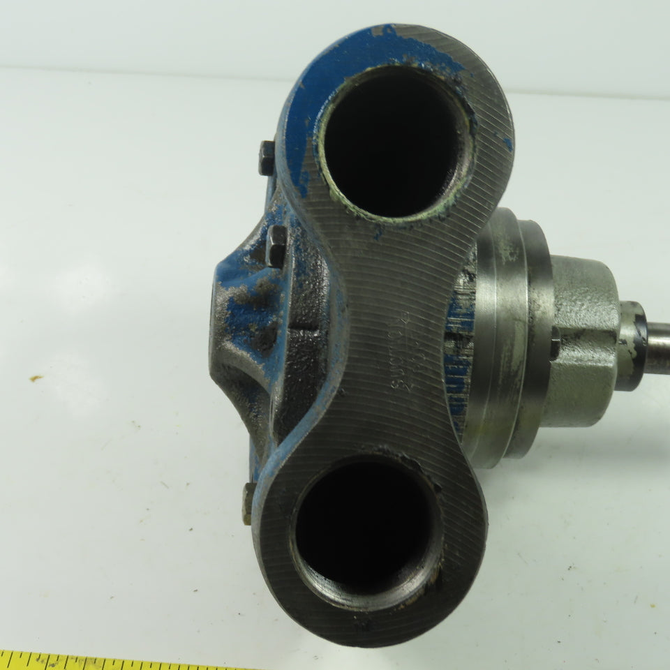 Tuthill 3C1FN-CC Cast Iron Rotary Gear Pump 3/4" Shaft 3RC22 1-3/8" Inlet/Outlet