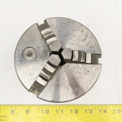 3MN100 4" Diameter 3 Jaw Independent Chuck