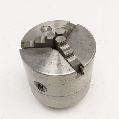 3MN100 4" Diameter 3 Jaw Independent Chuck