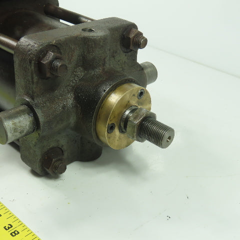 Pneumatic Air Cylinder 4-1/2" Bore 3" Stroke 1" Rod Diam. 1/4" NPT Ports