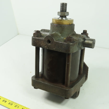 Pneumatic Air Cylinder 4-1/2" Bore 3" Stroke 1" Rod Diam. 1/4" NPT Ports