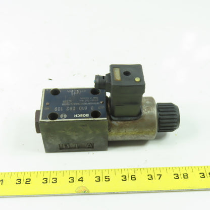 Bosch 0 810 092 109 081WV06P1N1012WS024/00E00 Hydraulic Directional Valve 250Bar