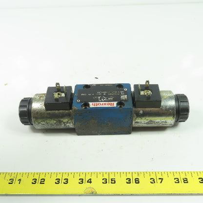Rexroth R978017763 Hydraulic Directional Control Valve 24VDC Coil