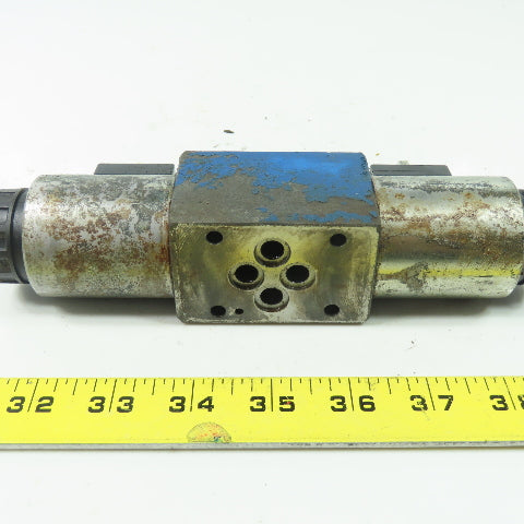 Rexroth R978017763 Hydraulic Directional Control Valve 24VDC Coil