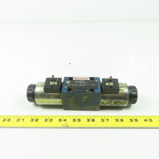 Rexroth R978017763 Hydraulic Directional Control Valve 24VDC Coil