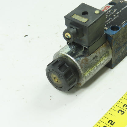 Rexroth R900564105 Hydraulic Directional Control Valve 24VDC Coil