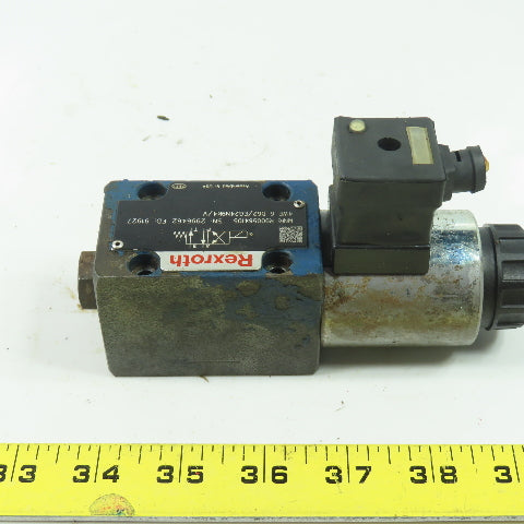 Rexroth R900564105 Hydraulic Directional Control Valve 24VDC Coil