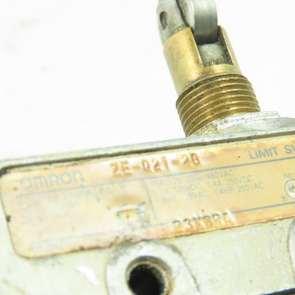 ZE-021-2G Limit Switch 15A 480VAC 1/4HP