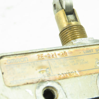 ZE-021-2G Limit Switch 15A 480VAC 1/4HP
