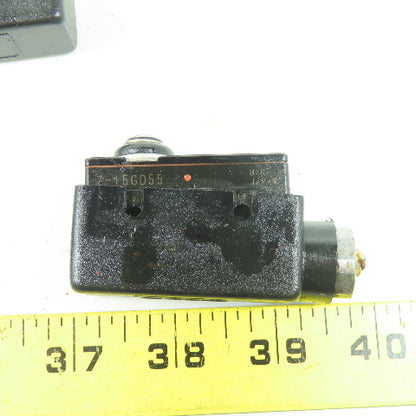 Omron Z-15GD55 15A 250V Limit Switch Lot Of 5