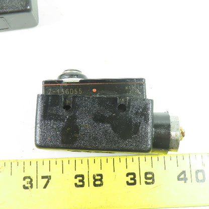 Omron Z-15GD55 15A 250V Limit Switch Lot Of 5