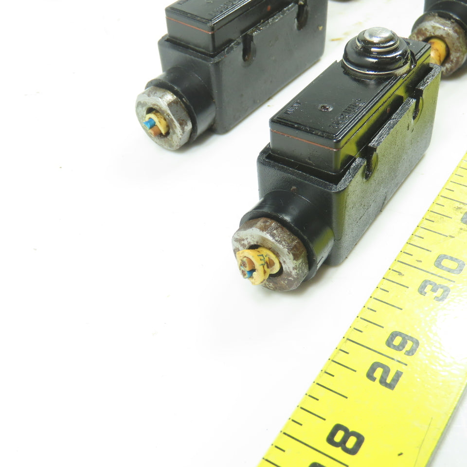 Omron Z-15GD55 15A 250V Limit Switch Lot Of 5