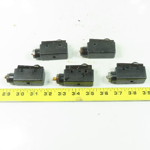 Omron Z-15GD55 15A 250V Limit Switch Lot Of 5