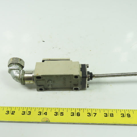 Omron D4B-4181N 400V Limit Switch 2A Spring Coil