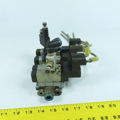 Festo PRS-ME-1/8-6 Pneumatic Directional Valve Manifold Valves MEH-5/2-1/8-P-B