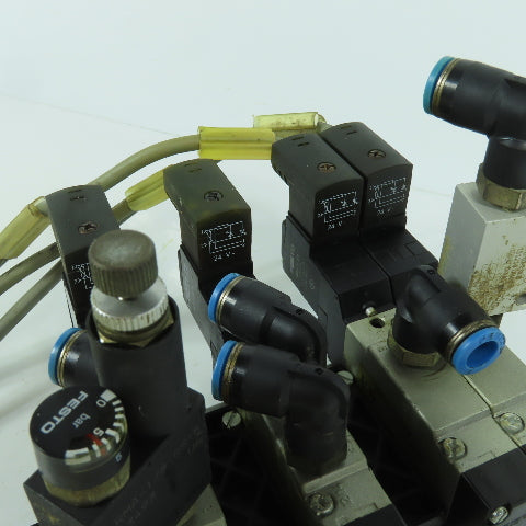 Festo PRS-ME-1/8-6 Pneumatic Directional Valve Manifold Valves MEH-5/2-1/8-P-B
