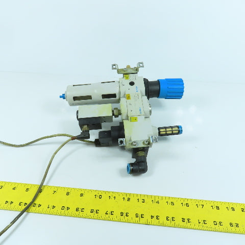 Festo HEE-D-MIDI-24 LFR-D-5M-MIDI FRM-D-MIDI Pneumatic Filter Regulator Valve