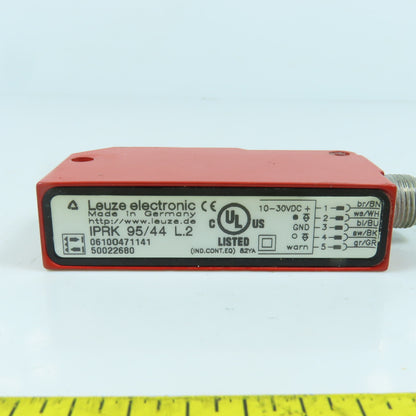 Leuze IPRK 95/44 L.2 Polarized Retro-Reflective Photoelectric Sensor 10-30V DC