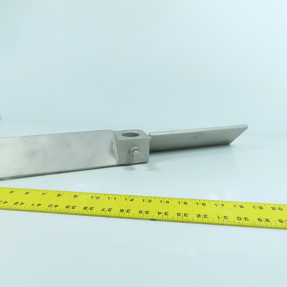 19-5/8" Two-Blade Cast Aluminum Mixer Paddle Impeller Agitator 1-3/8" Bore
