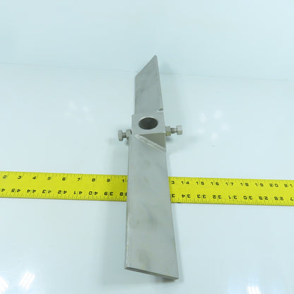 19-5/8" Two-Blade Cast Aluminum Mixer Paddle Impeller Agitator 1-3/8" Bore