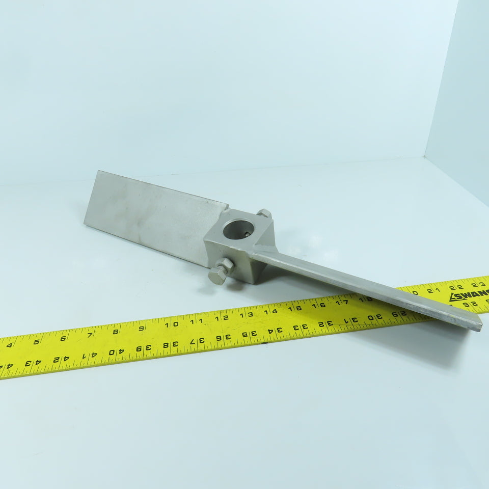 19-5/8" Two-Blade Cast Aluminum Mixer Paddle Impeller Agitator 1-3/8" Bore