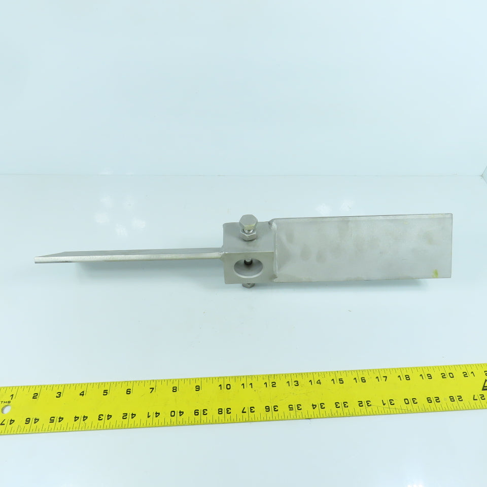 19-5/8" Two-Blade Cast Aluminum Mixer Paddle Impeller Agitator 1-3/8" Bore