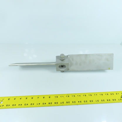 19-5/8" Two-Blade Cast Aluminum Mixer Paddle Impeller Agitator 1-3/8" Bore