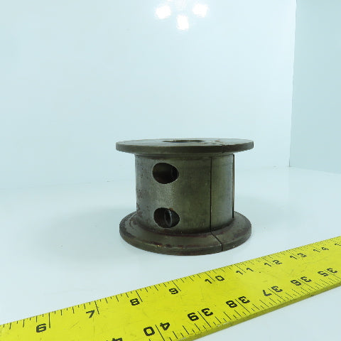 1-3/4" 2-Peiece Steel Shaft Coupling 3-1/2" Wide x 5-1/4" OD
