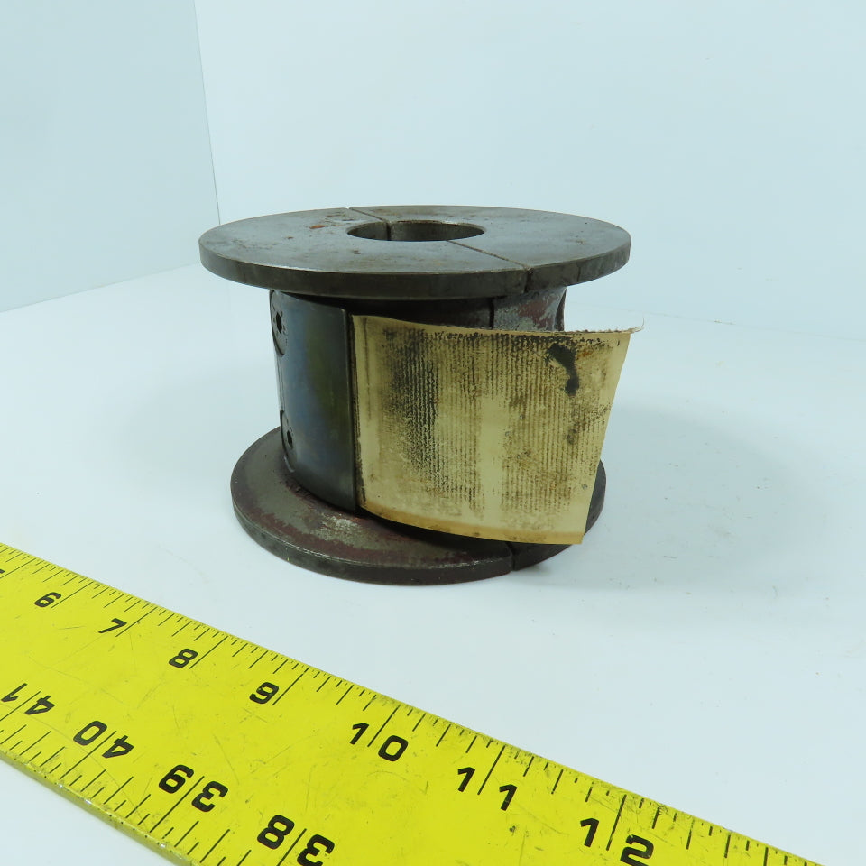 1-3/4" 2-Peiece Steel Shaft Coupling 3-1/2" Wide x 5-1/4" OD