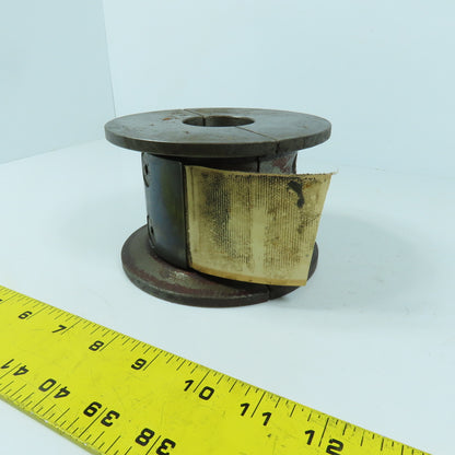 1-3/4" 2-Peiece Steel Shaft Coupling 3-1/2" Wide x 5-1/4" OD