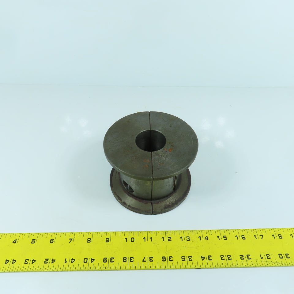 1-3/4" 2-Peiece Steel Shaft Coupling 3-1/2" Wide x 5-1/4" OD