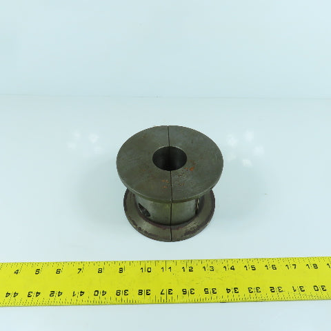 1-3/4" 2-Peiece Steel Shaft Coupling 3-1/2" Wide x 5-1/4" OD