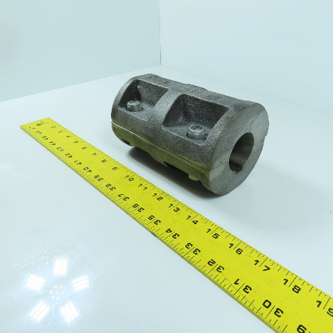 Mair 2488.1.B 1-3/4" Cast Iron Shaft Coupling 2-Piece 6-1/2" OAL x 4-1/4" OD