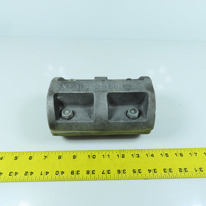Mair 2488.1.B 1-3/4" Cast Iron Shaft Coupling 2-Piece 6-1/2" OAL x 4-1/4" OD