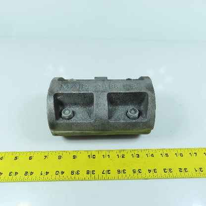 Mair 2488.1.B 1-3/4" Cast Iron Shaft Coupling 2-Piece 6-1/2" OAL x 4-1/4" OD
